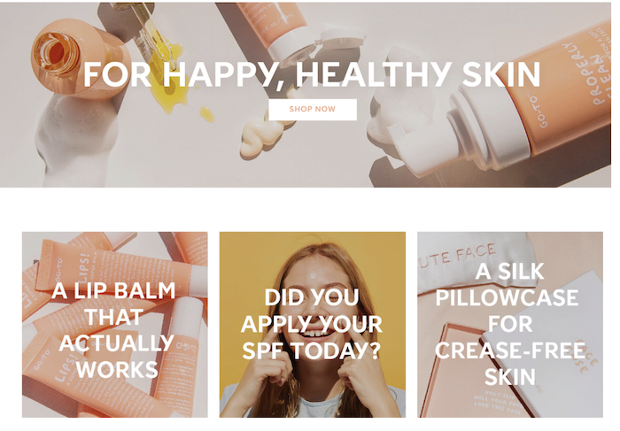 Go to skincare 3 - Brand Personality Examples - Readcity Writing