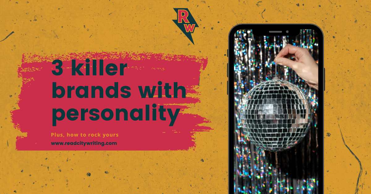 3 Brands with Personality Disco Ball Mock